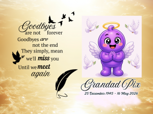 Personalised Memorial Slate
